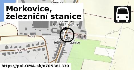 Morkovice, železniční stanice