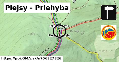 Plejsy - Priehyba