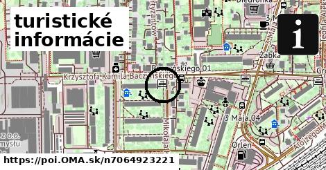 turistické informácie