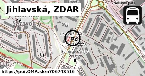 Jihlavská, ZDAR