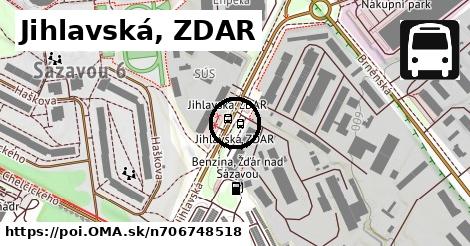 Jihlavská, ZDAR