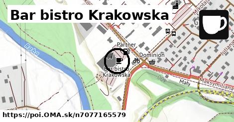 Bar bistro Krakowska