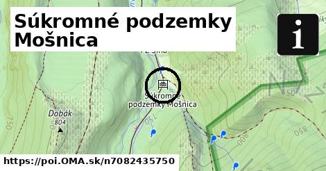 Súkromné podzemky Mošnica