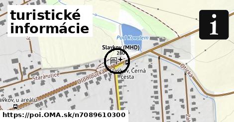 turistické informácie