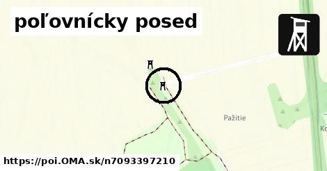 poľovnícky posed