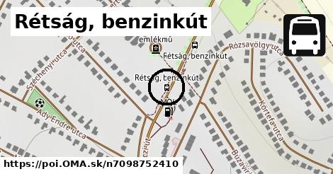 Rétság, benzinkút