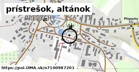 prístrešok, altánok