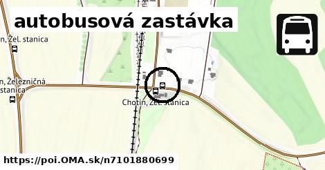 autobusová zastávka