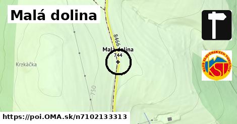 Malá dolina