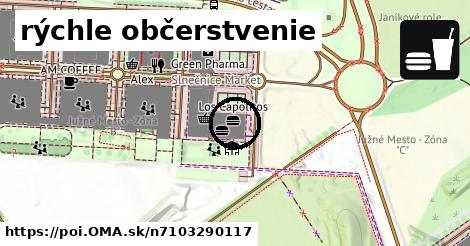 rýchle občerstvenie