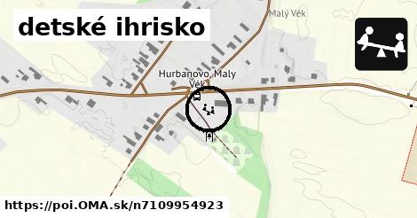 detské ihrisko