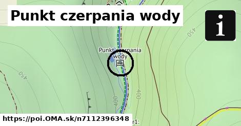 Punkt czerpania wody