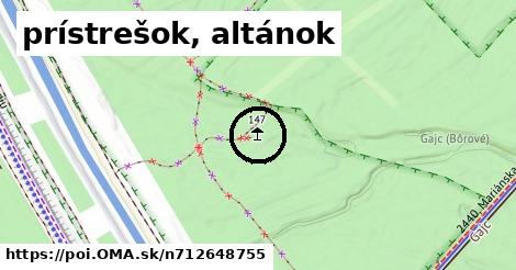 prístrešok, altánok