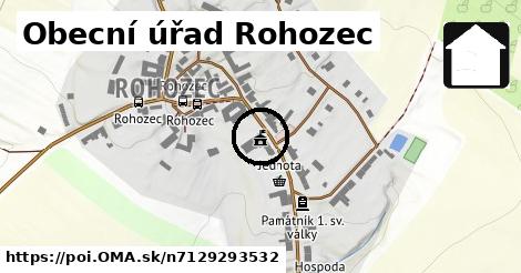 Obecní úřad Rohozec