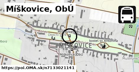 Míškovice, ObÚ