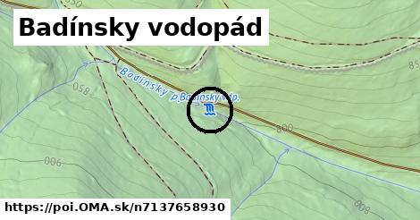 Badínsky vodopád