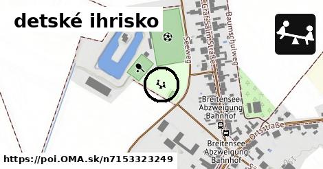 detské ihrisko