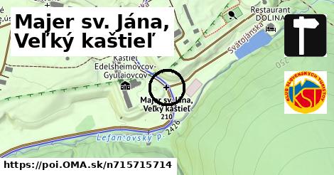 Majer sv. Jána, Veľký kaštieľ