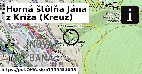 Horná štôlňa Jána z Kríža (Kreuz)