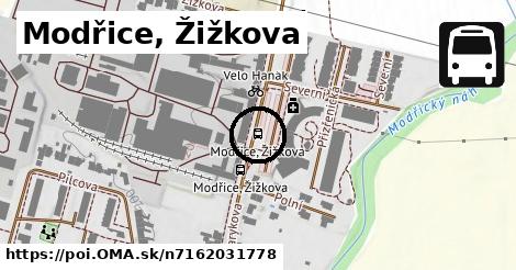 Modřice, Žižkova