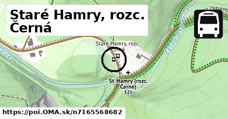 Staré Hamry, rozc. Černá