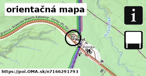 orientačná mapa