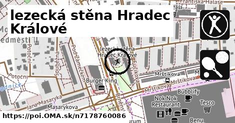 lezecká stěna Hradec Králové