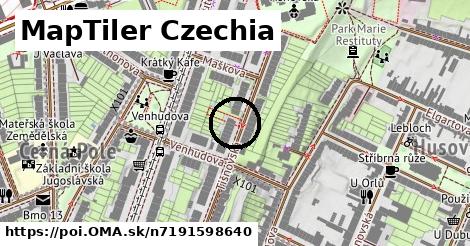 MapTiler Czechia