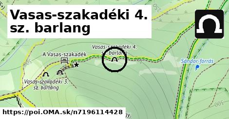 Vasas-szakadéki 4. sz. barlang