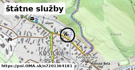 štátne služby