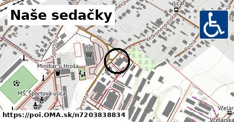 Naše sedačky