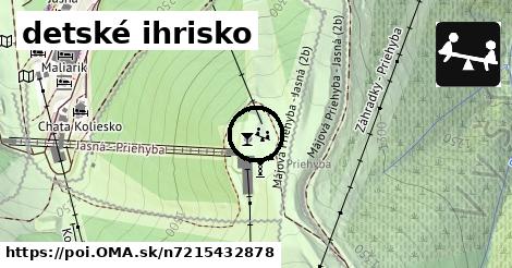 detské ihrisko