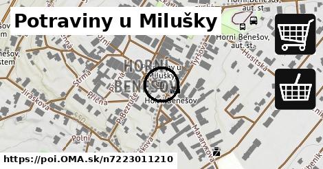 Potraviny u Milušky