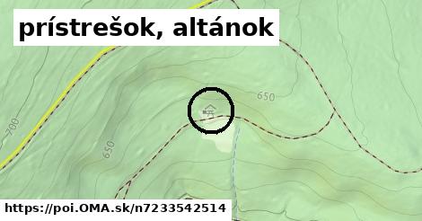 prístrešok, altánok