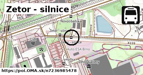 Zetor, silnice