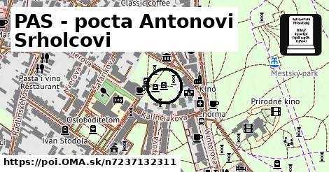 PAS - pocta Antonovi Srholcovi