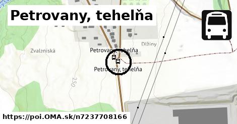 Petrovany, tehelňa