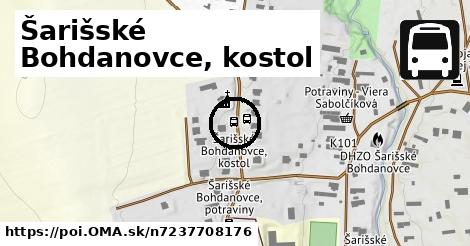 Šarišské Bohdanovce, kostol