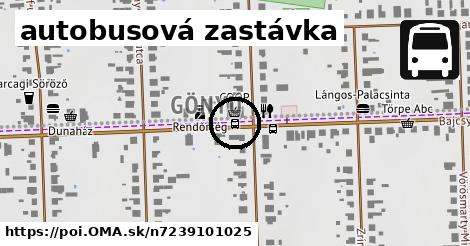 autobusová zastávka