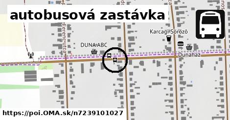 autobusová zastávka