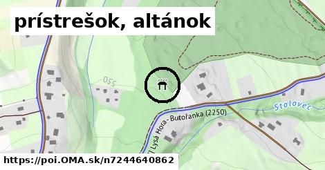 prístrešok, altánok