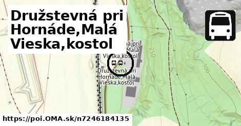 Družstevná pri Hornáde,Malá Vieska,kostol