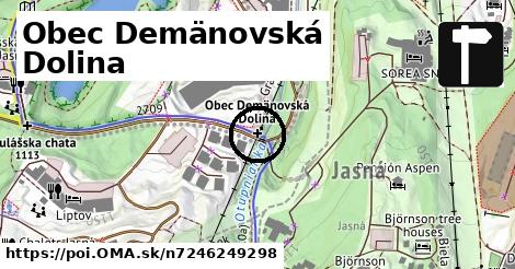 Obec Demänovská Dolina