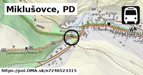 Miklušovce, PD