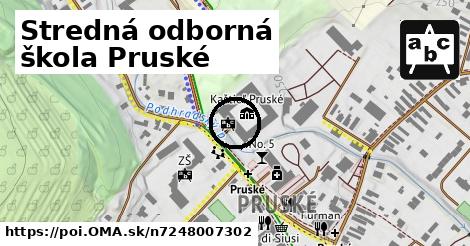 Stredná odborná škola Pruské