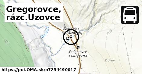 Gregorovce, rázc.Uzovce