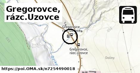 Gregorovce, rázc.Uzovce