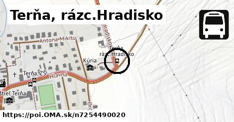 Terňa, rázc.Hradisko