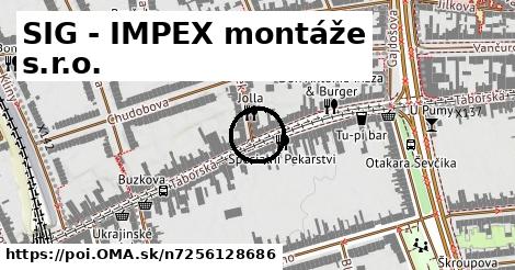 SIG - IMPEX montáže s.r.o.