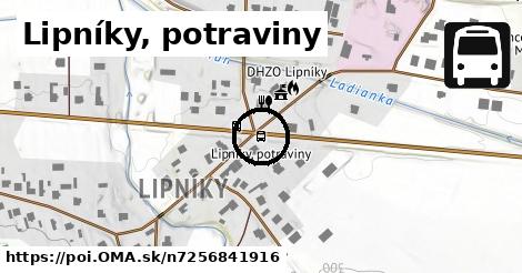 Lipníky, potraviny